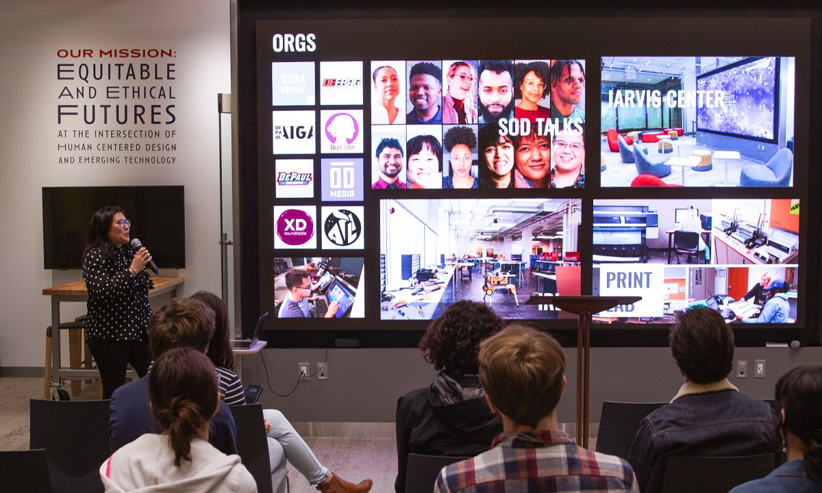 speaker infront of your audience