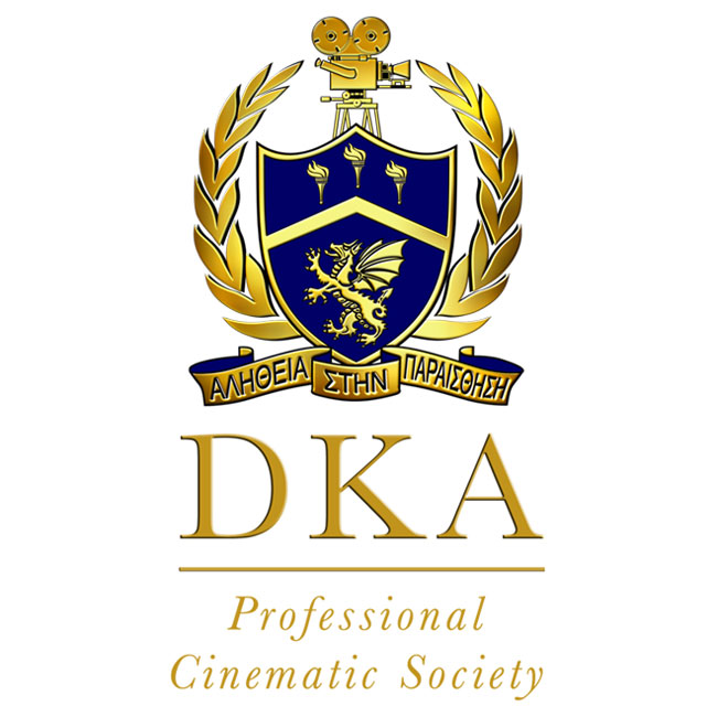 Gold Lion and film reel crest