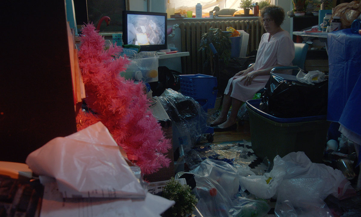 Older in house full of plastics